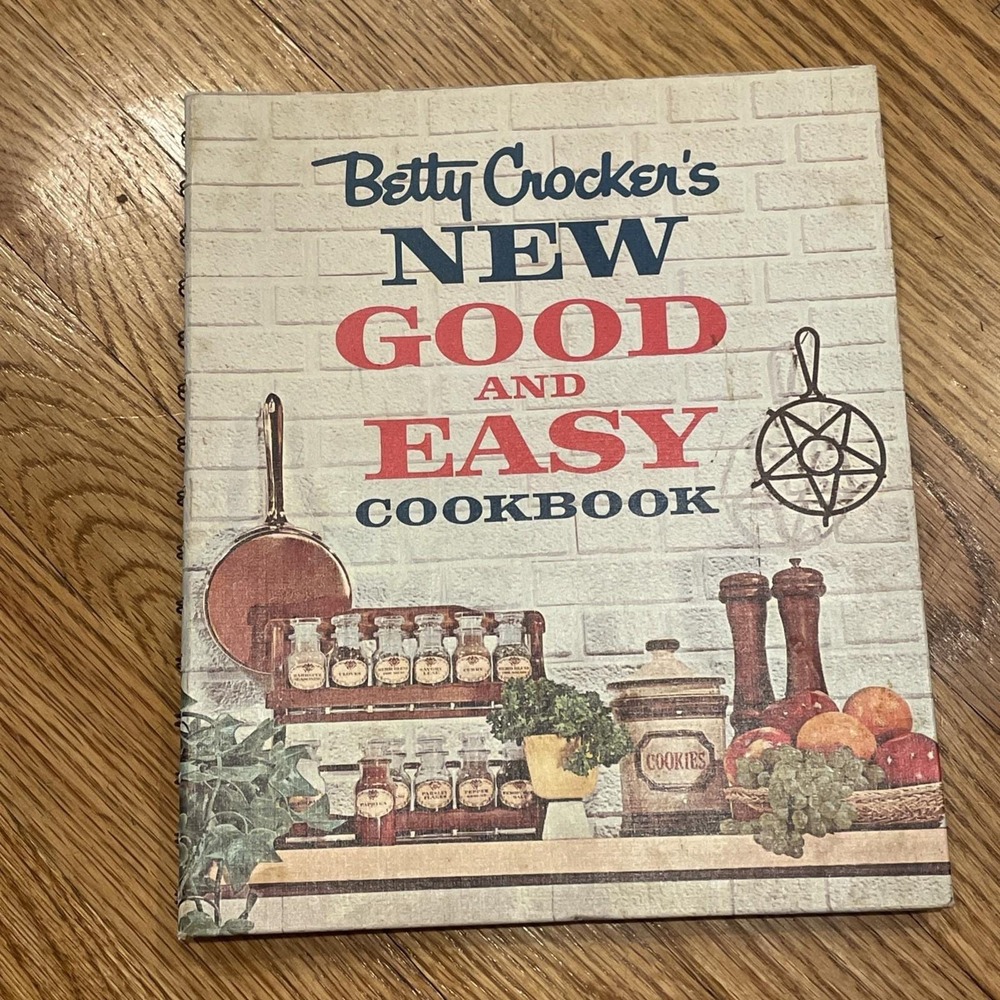 1954 Betty Crocker's Good and Easy Cook Book 1st Ed 12th Print Cookbook